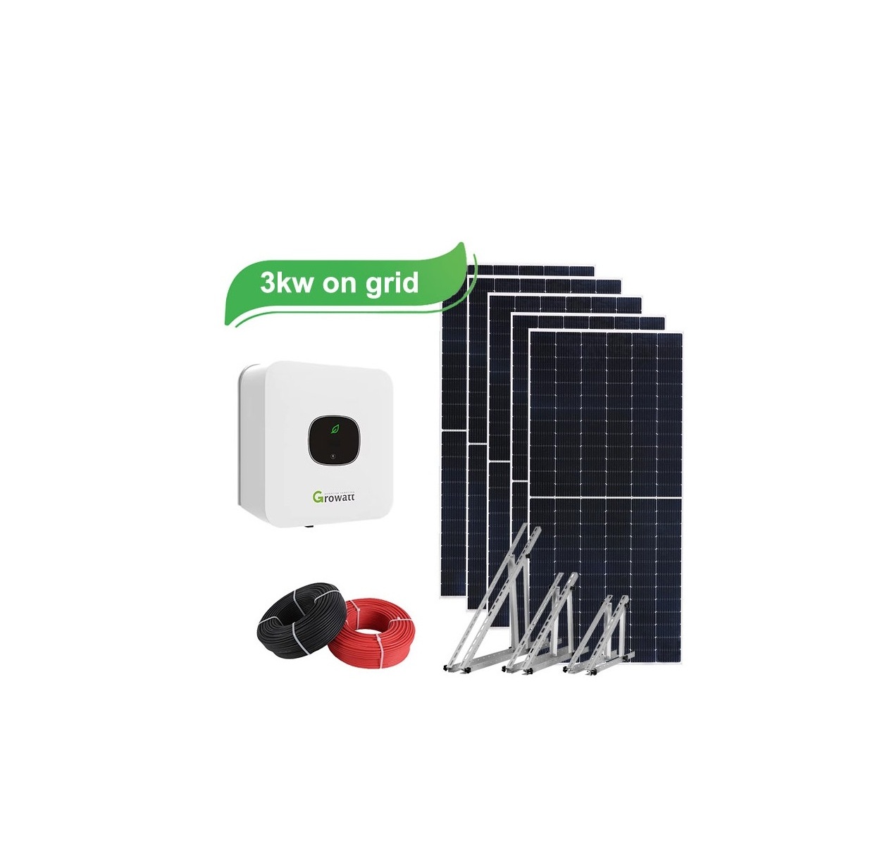 Sistema solar residencial Helios 3kW