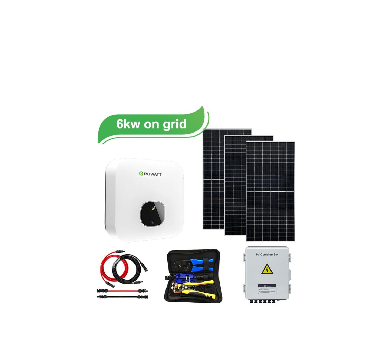 Sistema solar residencial Helios 6kW