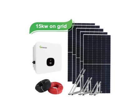 Sistema solar comercial Helios 15kW